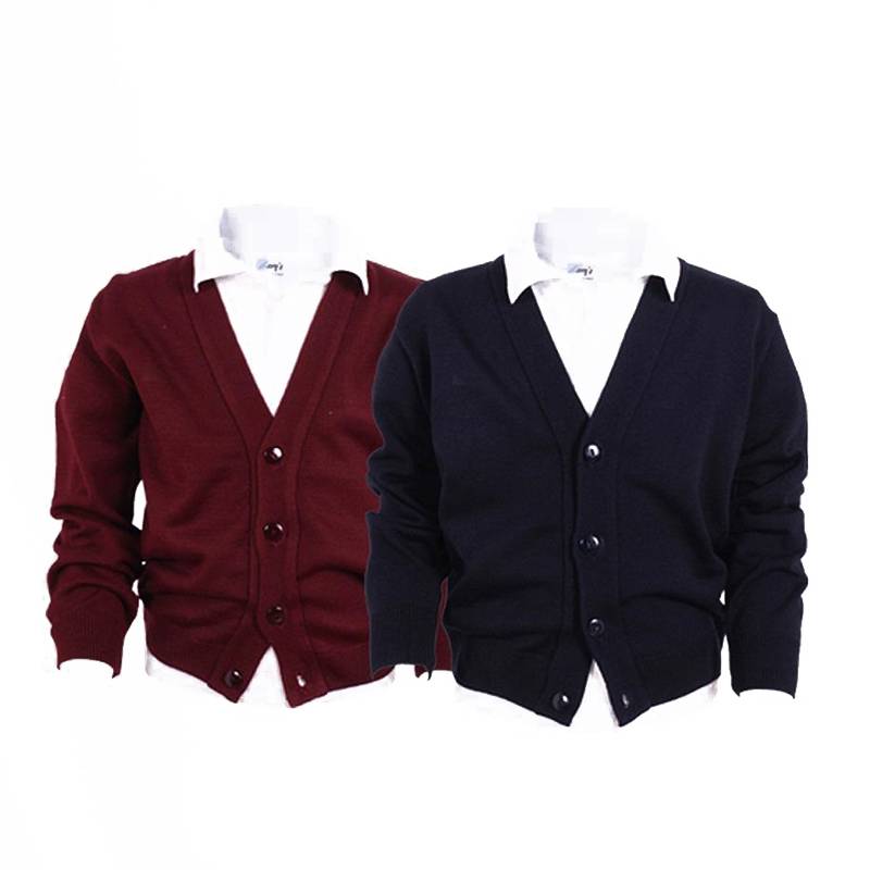 Cardigan infantil com botões