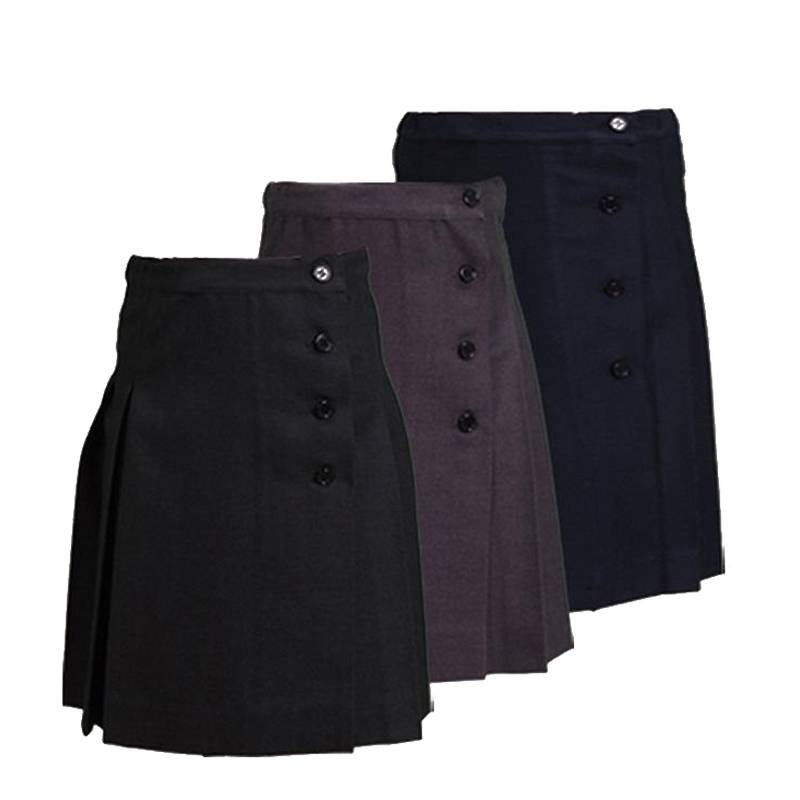 Falda de pliegues colegial