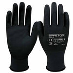 Guante de nylon y poliuretano feather task. Safetop G170 - KRNN Prove