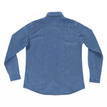 Camisola de ganga feminina de manga comprida