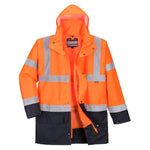 Parka alta visibilidad 5 en 1