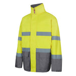 Parka combinada de alta visibilidade