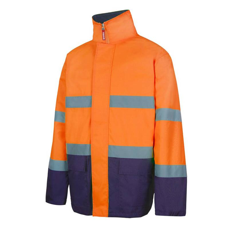 Parka combinada de alta visibilidade
