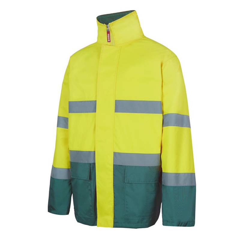 Parka combinada de alta visibilidade