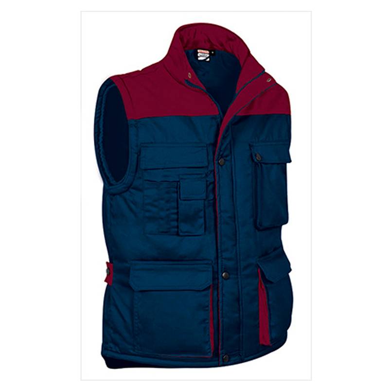 Chaleco multibolsillos bicolor