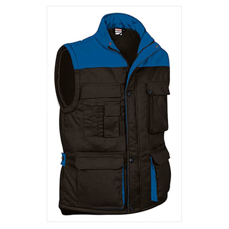 Chaleco multibolsillos bicolor