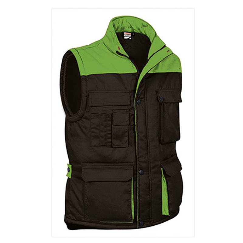 Chaleco multibolsillos bicolor