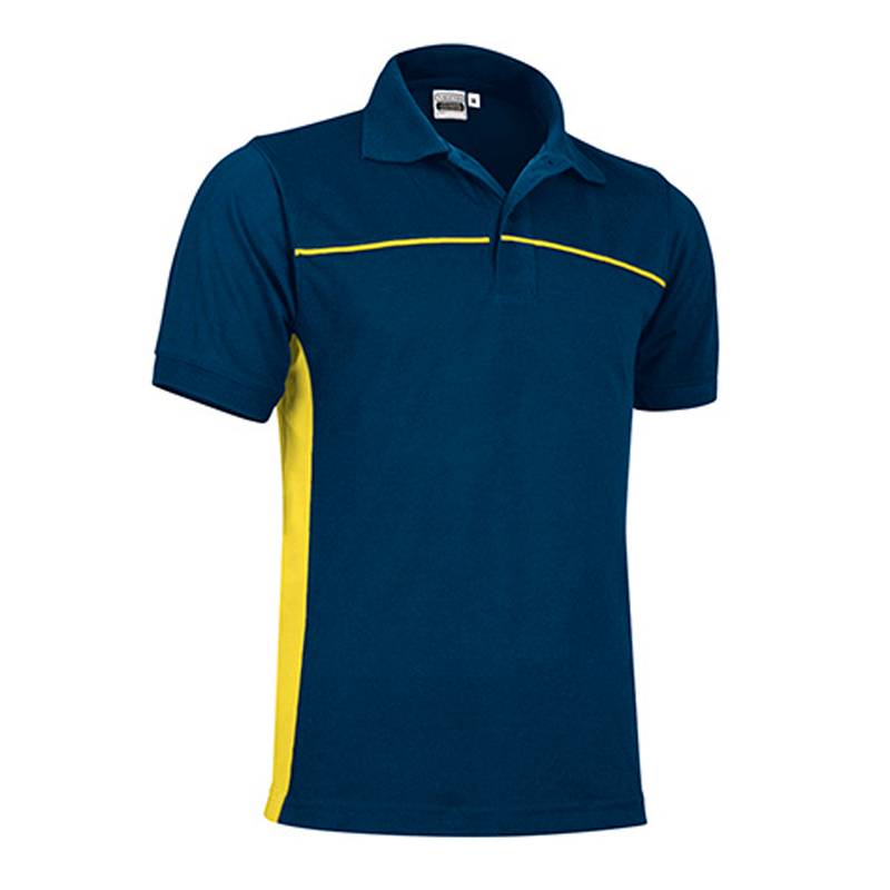 Polo manga corta bicolor