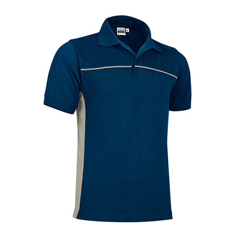 Polo manga corta bicolor
