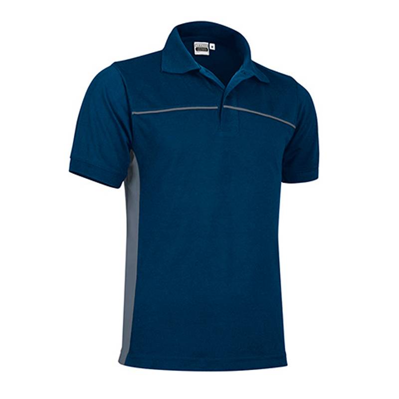 Polo manga corta bicolor