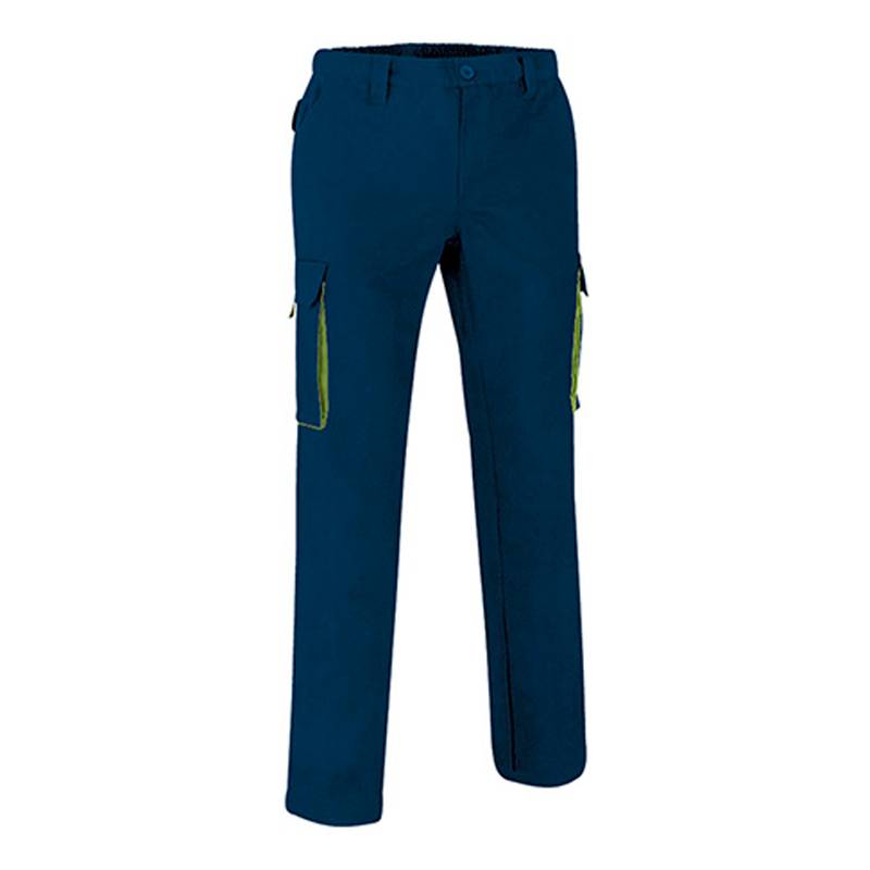 Calças THUNDER bicolor com vários bolsos