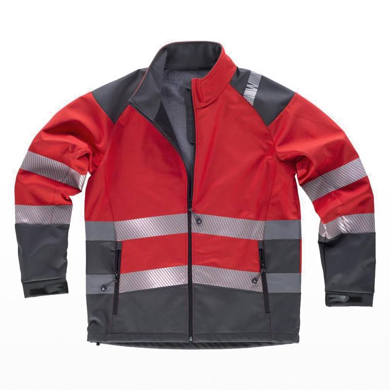 Casaco Workshell com fitas segmentadas