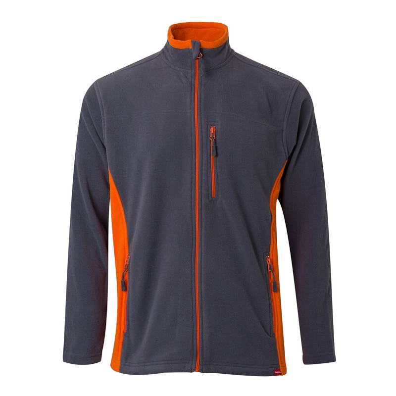 Chaqueta polar bicolor Slim Fit