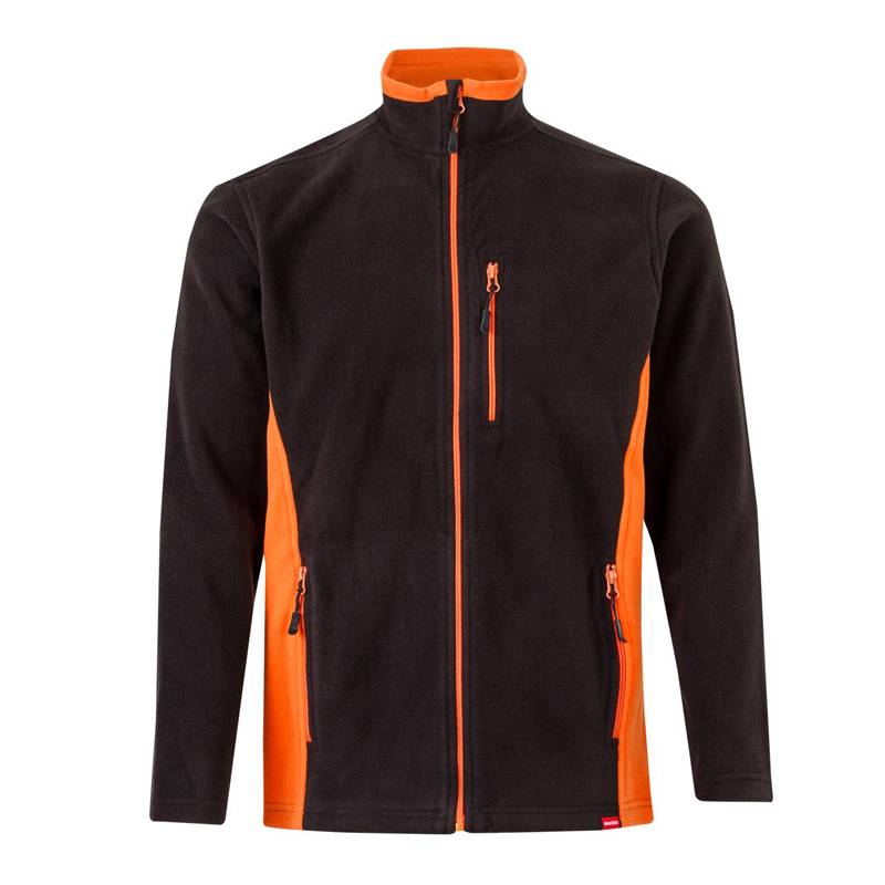 Chaqueta polar bicolor Slim Fit