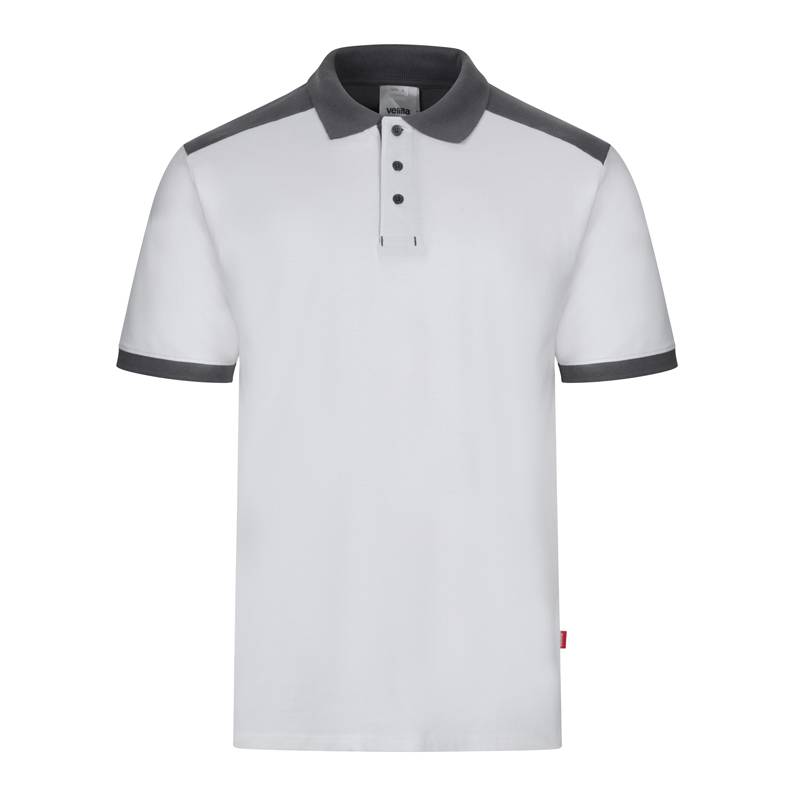 Polo bicolor manga corta Strech