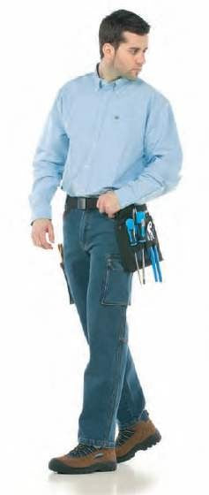 Camisa tejido Oxford manga larga - MA388-COML