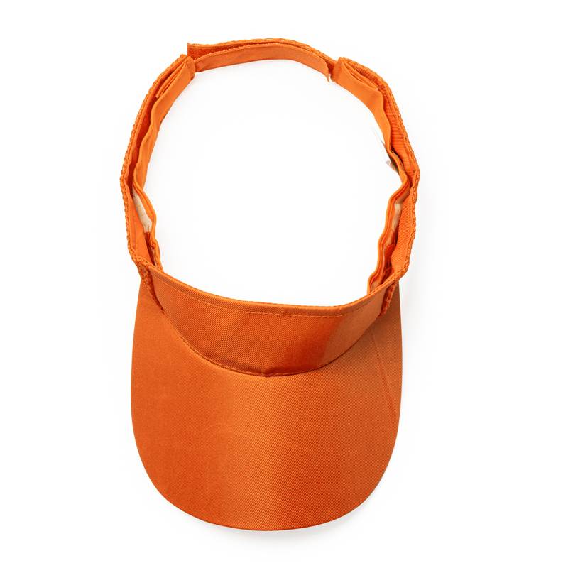 Visera acolchada y con cierre de velcro