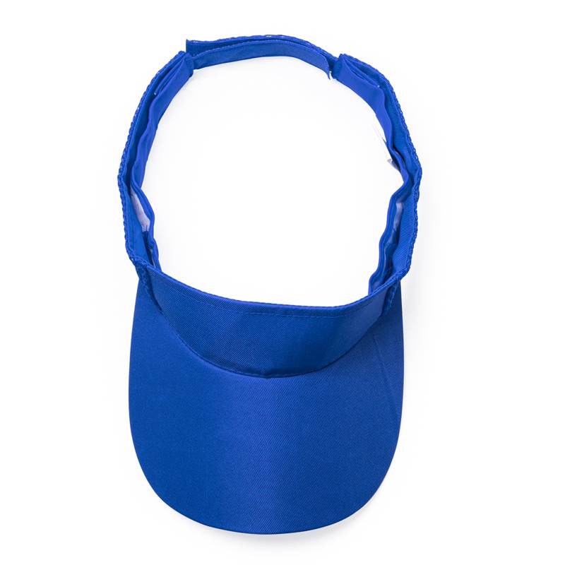 Visera acolchada y con cierre de velcro