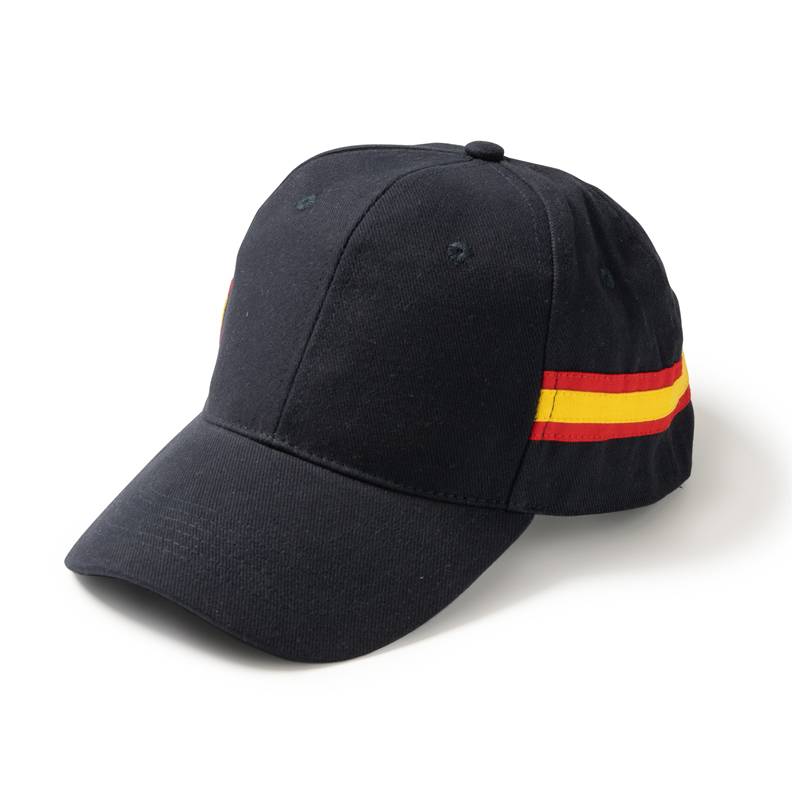 Boné de 6 painéis com a bandeira espanhola