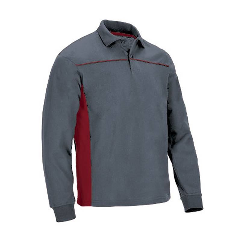 Polo manga larga bicolor THUNDER