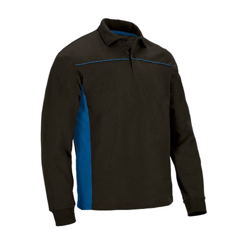 Polo manga larga bicolor THUNDER