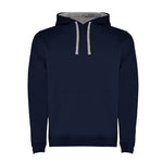 Sweatshirt com capuz bicolor para menino