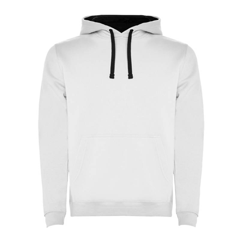 Sudadera de niño con capucha bicolor
