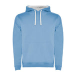 Sweatshirt com capuz bicolor para menino