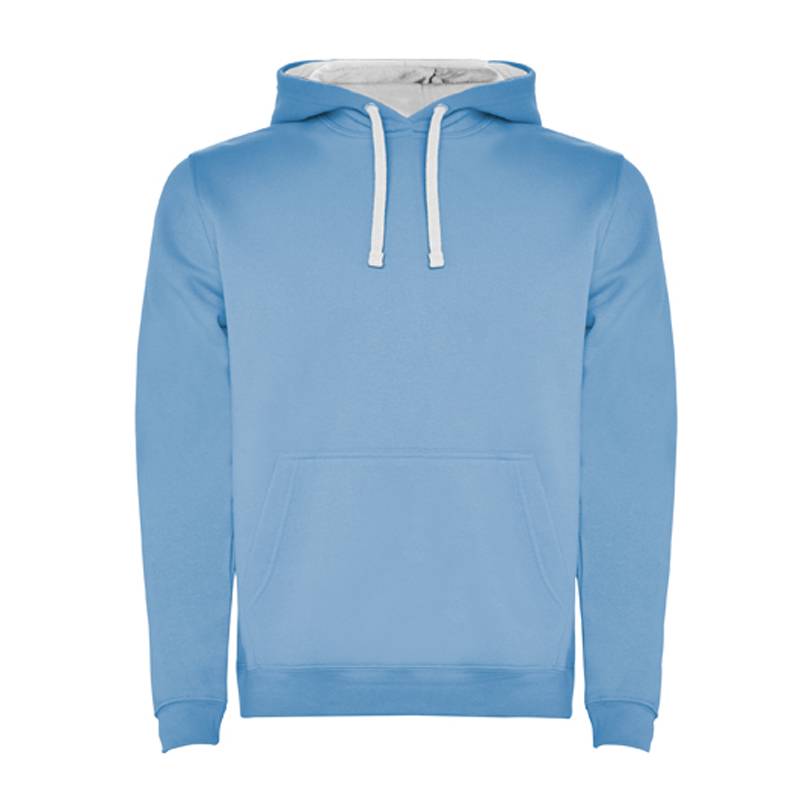Sweatshirt com capuz bicolor para menino
