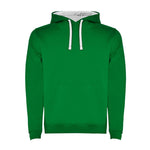 Sweatshirt com capuz bicolor para menino