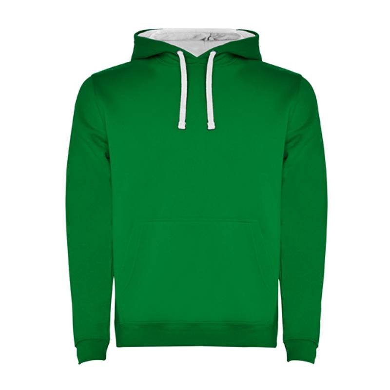 Sweatshirt com capuz bicolor para menino