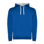 Sweatshirt com capuz bicolor para menino