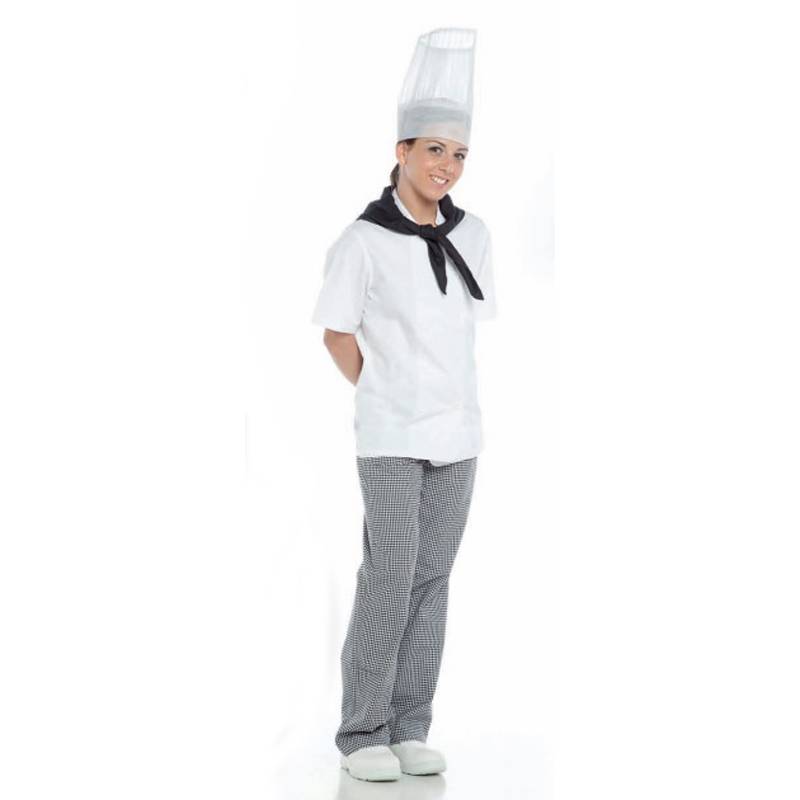 Pantalón cocinero de cuadro vichy