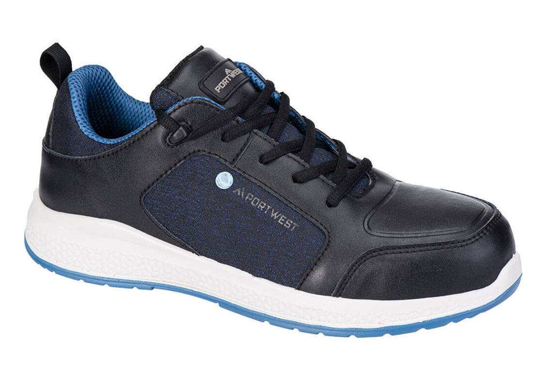Zapato deportivo S3 Eco Composite Negro + Azul