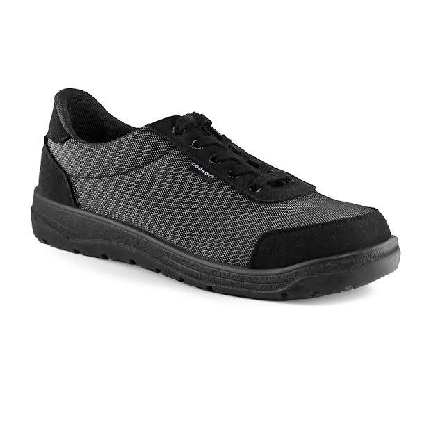 Calzado deportivo de seguridad Black S3 perfil