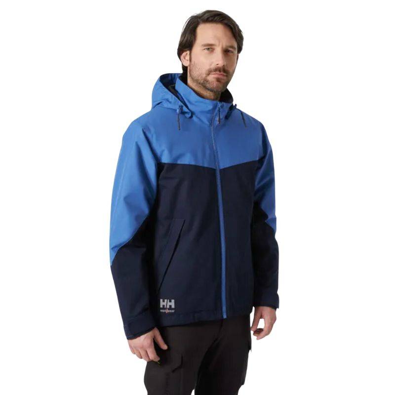 Chaqueta Invierno Helly Hansen Oxford Azul Front Modelo