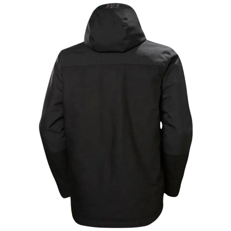 Chaqueta Invierno Helly Hansen Oxford Negro Back