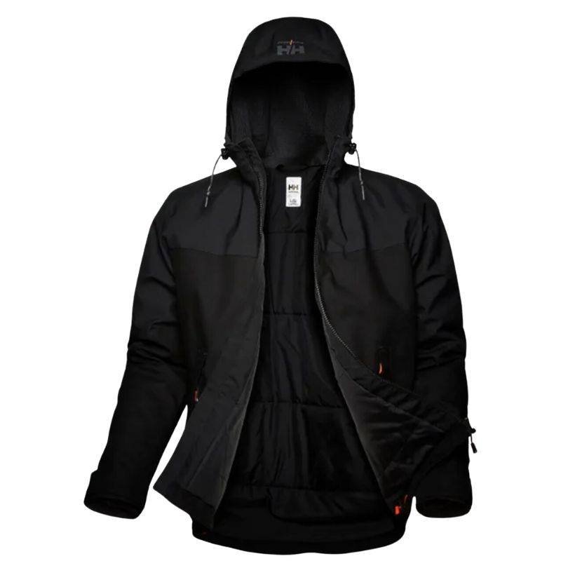 Chaqueta Invierno Helly Hansen Oxford Negro Interior