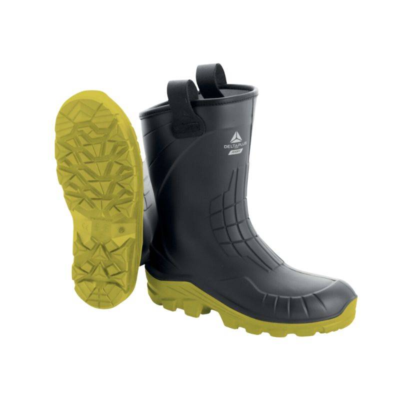 Bota de Seguridad Delta Plus AEROTECH S5 Gris y Amarillo