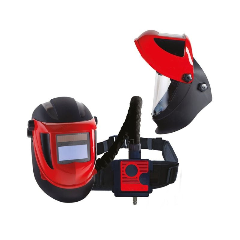 Protetor de solda + protetor facial + regulador de ar, AIRSHELL AIRKUBE, SAFETOP 70692