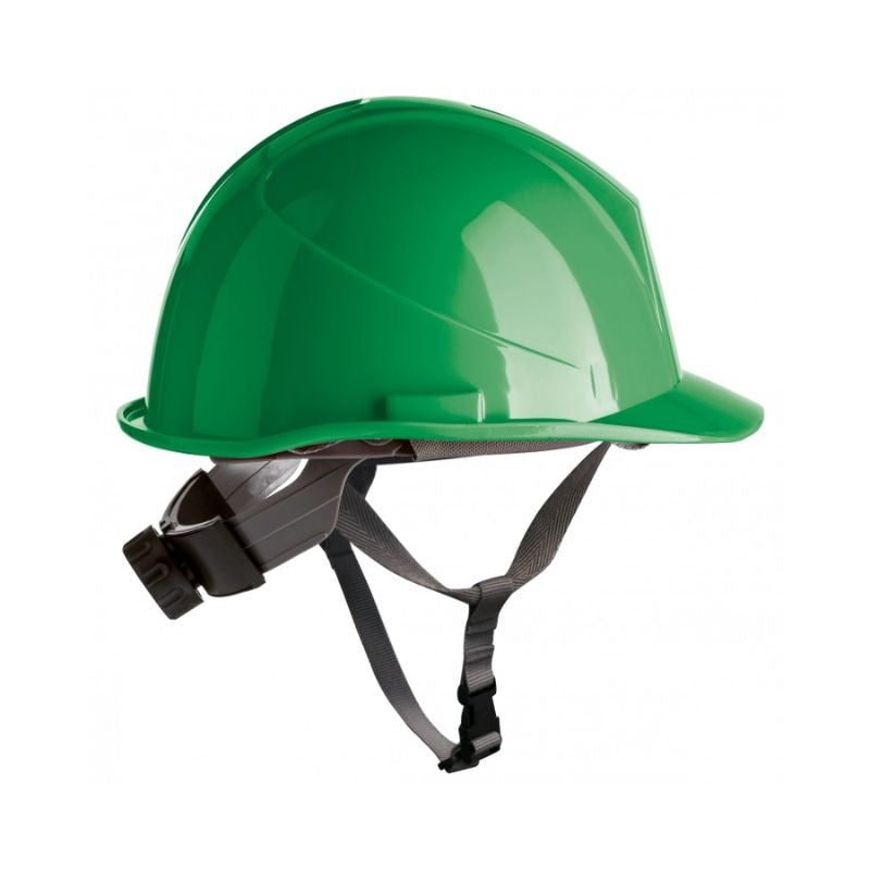 Casco de HDPE ER SERIES con barboquejo y rosca, EN397 SAFETOP 80530