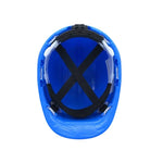 Capacete em polietileno de alto brilho com ajuste dorsal SAFETOP SR 80520
