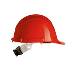 Capacete em polietileno de alto brilho com ajuste dorsal SAFETOP SR 80520