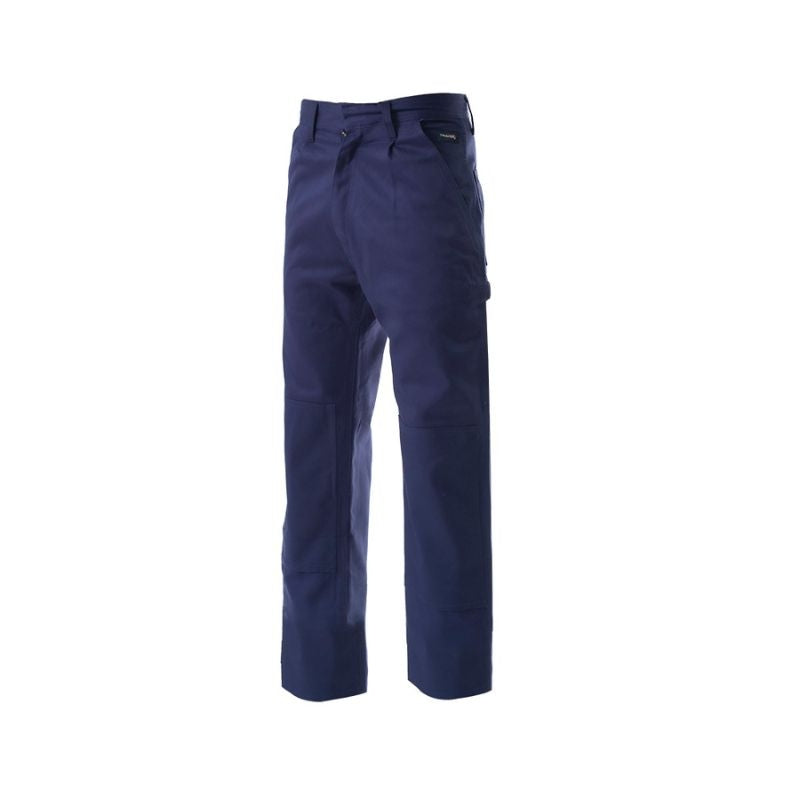 Pantalón de trabajo azul marino 100% algodón especial soldadura ORTO SAFETOP 143