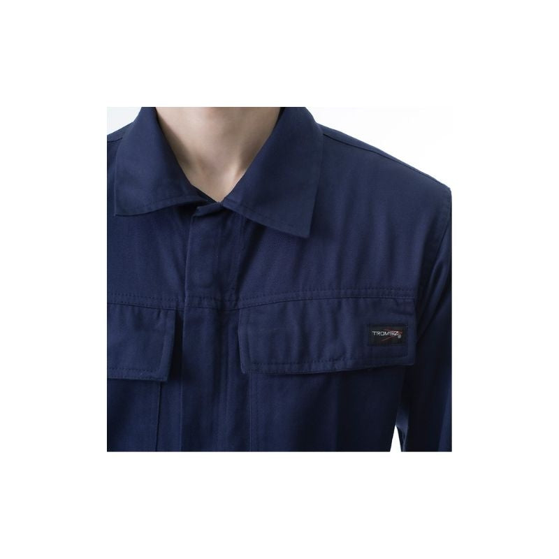 Buzo clásico con cremallera 100% algodón para soldadura RODO SAFETOP 141