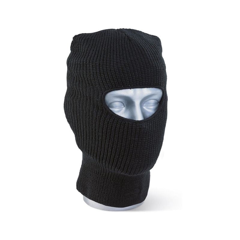 Balaclava térmica longa Thinsulate preta tamanho único SAFETOP BALACLAVA 20578
