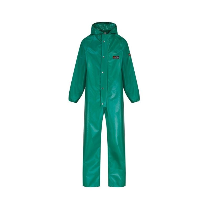 Buzo Químico Resistente PVC Verde CHEMMASTER SAFETOP 24110