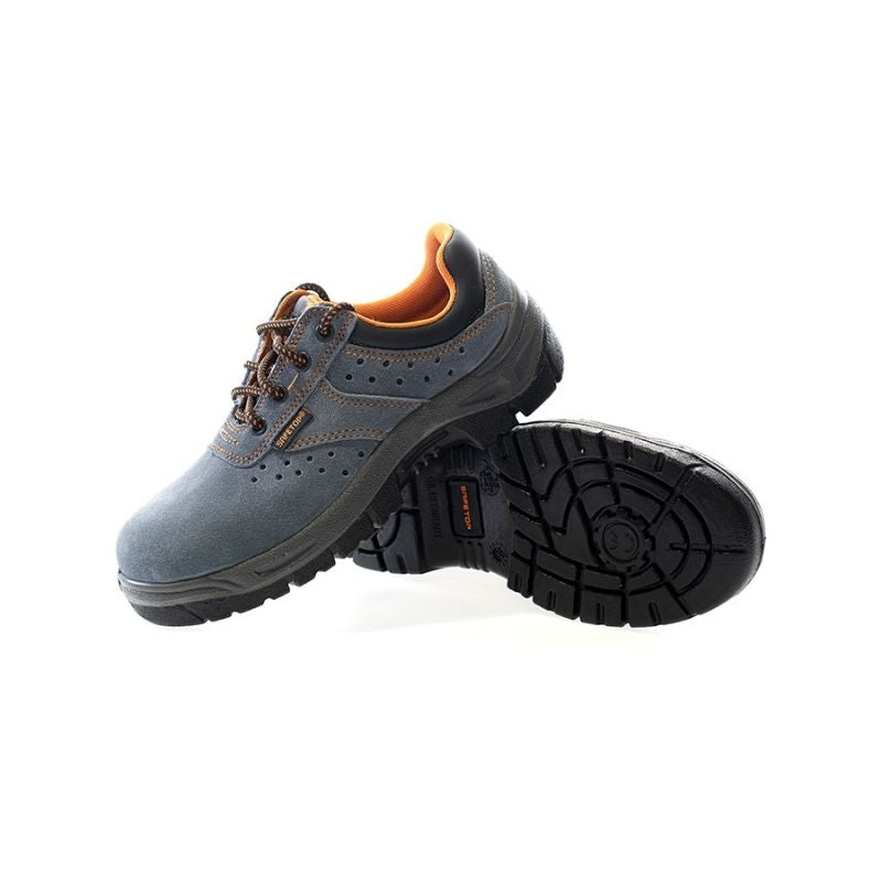 Zapato S1P de nobuck azul aireado – INCIO SAFETOP 229