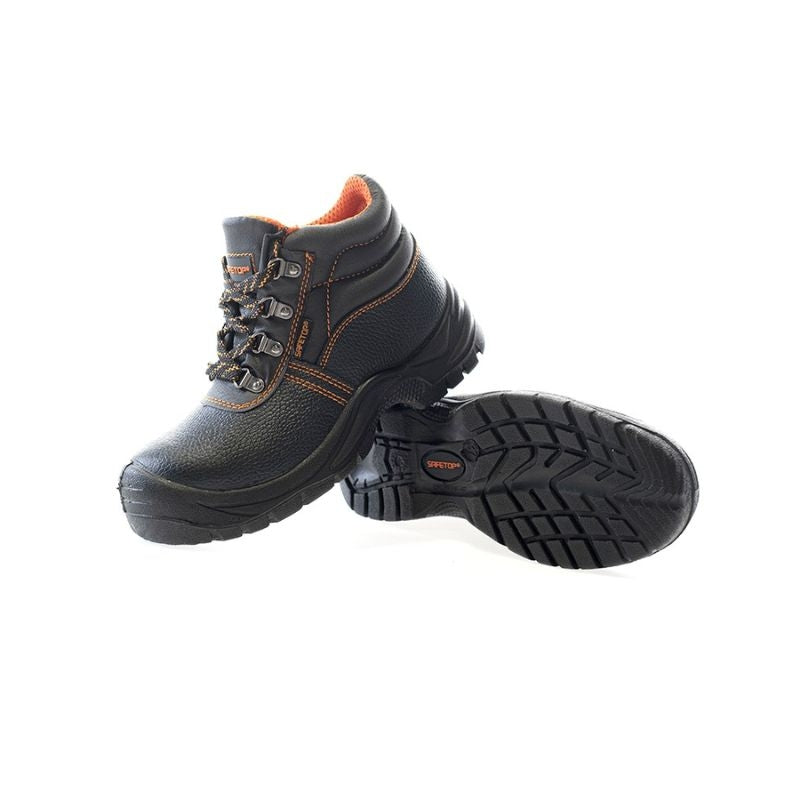 Bota S1P de cuero vacuno con cordones – ABELIO SAFETOP 221