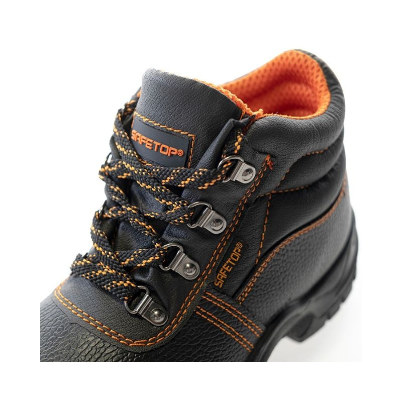 Bota S1P de cuero vacuno con cordones – ABELIO SAFETOP 221